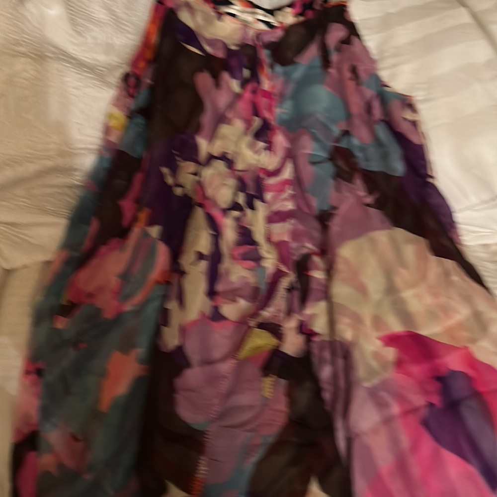 Diane Von Furstenberg silk handkerchief dress - Picture 5 of 6